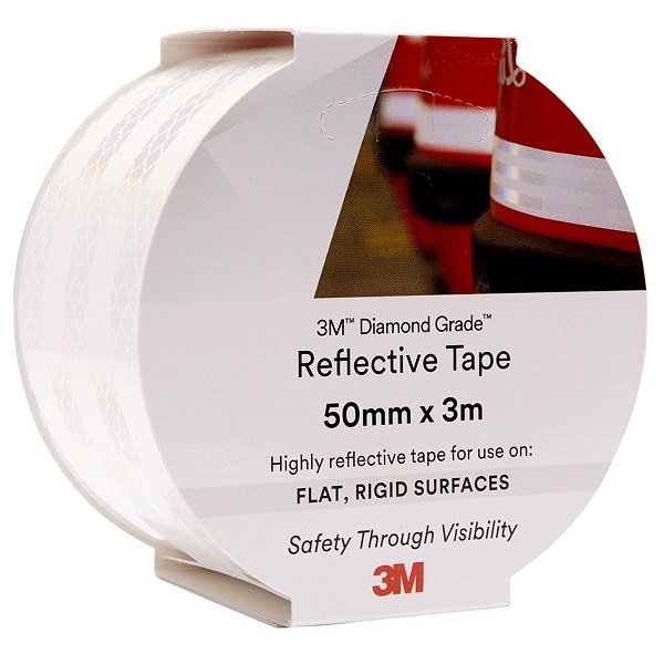 3M Diamond Grade 983-10 50mm x 3m Reflective Tape - White