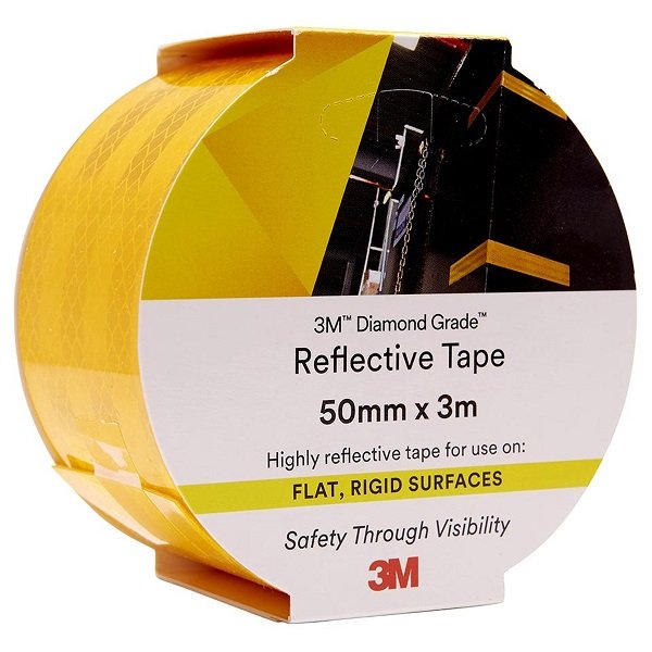3M Diamond Grade 983-71 50mm x 3m Reflective Tape - Yellow