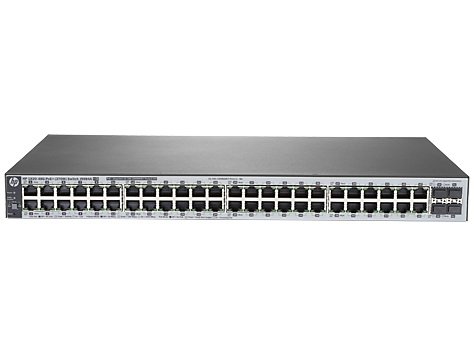 HP 1820-48G-PoE+ 370W 48-Port Gigabit Web Managed Switch + 4 SFP Ports