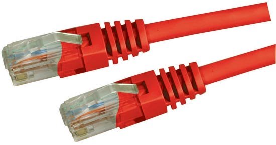 Dynamix 10M Red Cat5 Snagless UTP Patch Lead