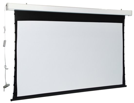 Brateck 108 Inch 16:9 Deluxe Tab-Tensioned Electric Projector Screen with Remote