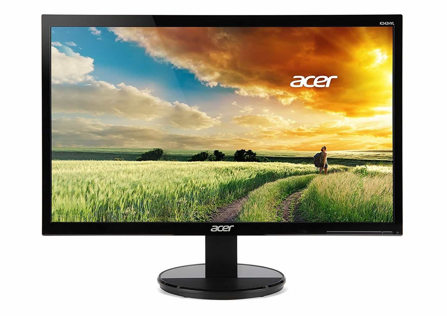 Acer K242HYL H 23.8 Inch 1920 x 1080 1ms 75Hz Freesync VA Monitor - VGA, HDMI