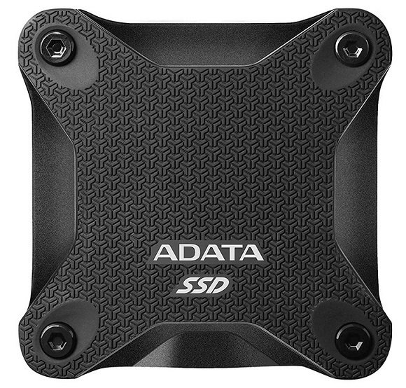 ADATA SD600Q 480GB USB 3.1 Portable External Solid State Drive - Black