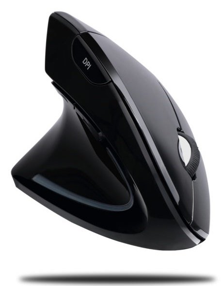 Adesso iMouse E90 Left-Handed Wireless Vertical Ergonomic Mouse