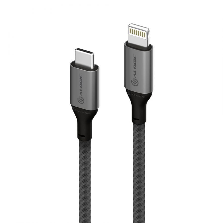 ALOGIC 1.5m USB-C To Lightning Cable - Space Grey