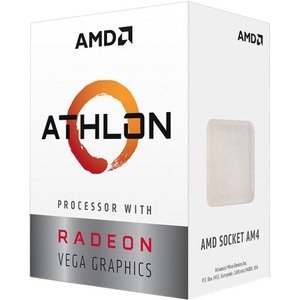 AMD Athlon 3000G Dual-Core 3.50GHz AM4 Unlocked Processor with Vega 3 Radeon Graphics