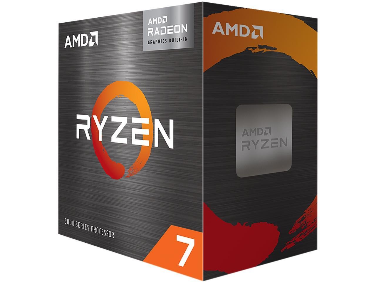 AMD Ryzen 7 5700G 8-Core 4.6GHz AM4 Processor with Radeon Graphics & Wraith Cooler