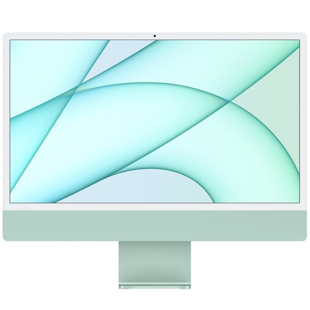 Apple iMac with Retina 24 Inch M1 8C/8G 8GB RAM 256GB SSD All-in-One Desktop with macOS - Green
