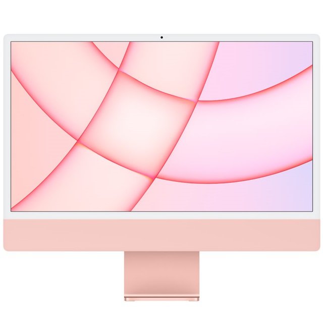Apple iMac with Retina 24 Inch M1 8C/8G 8GB RAM 512GB SSD All-in-One Desktop with macOS - Pink