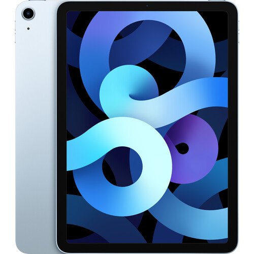 Apple iPad Air (4th Gen, 2020) 10.9 Inch A14 Bionic Chip 256GB Storage Wi-Fi Tablet with iPadOS 14 - Sky Blue