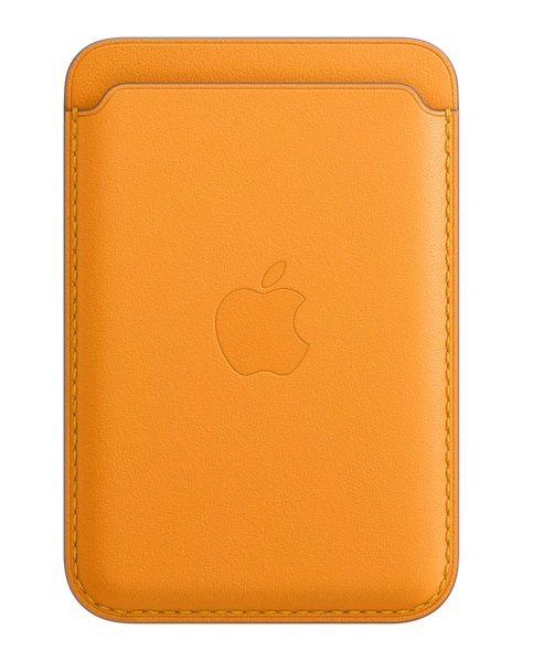 Apple iPhone Leather Wallet with MagSafe - California Poppy