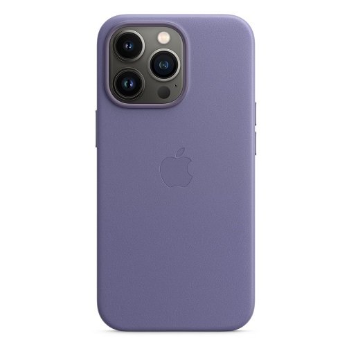 Apple Leather Case with MagSafe for iPhone 13 Pro - Wisteria