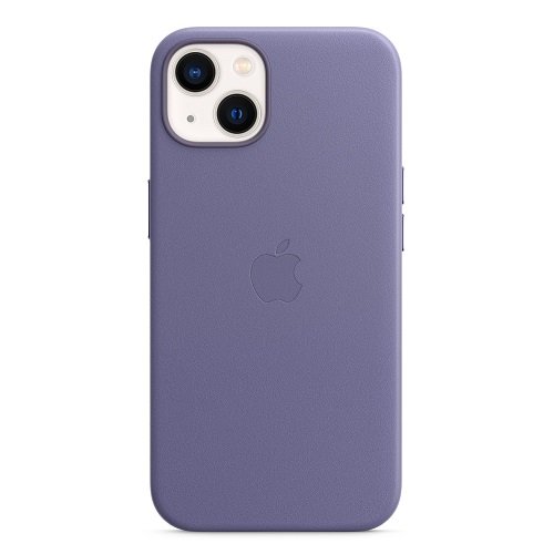 Apple Leather Case with MagSafe for iPhone 13 - Wisteria