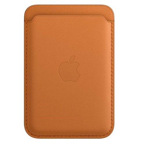 Apple Leather Wallet with MagSafe for iPhone - Golden Brown