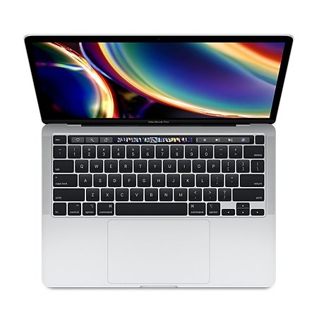 Apple MacBook Pro (2020) Touch Bar 13.3 Inch Retina 2K i5-1038NG7 3.8GHz 16GB RAM 512GB SSD Laptop with macOS - Silver