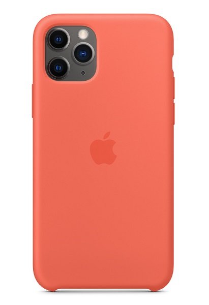 Apple Silicone Case for iPhone 11 Pro - Clementine