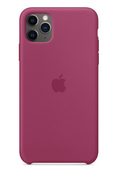 Apple Silicone Case for iPhone 11 Pro Max - Pomegrenate