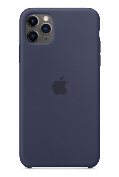 Apple Silicone Case for iPhone 11 Pro Max - Midnight Blue