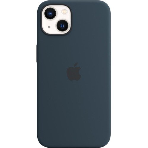 Apple Silicone Case with MagSafe for iPhone 13 - Abyss Blue