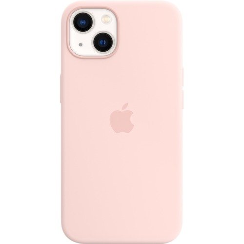 Apple Silicone Case with MagSafe for iPhone 13 - Chalk Pink