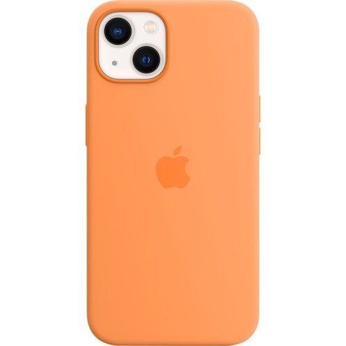 Apple Silicone Case with MagSafe for iPhone 13 - Marigold
