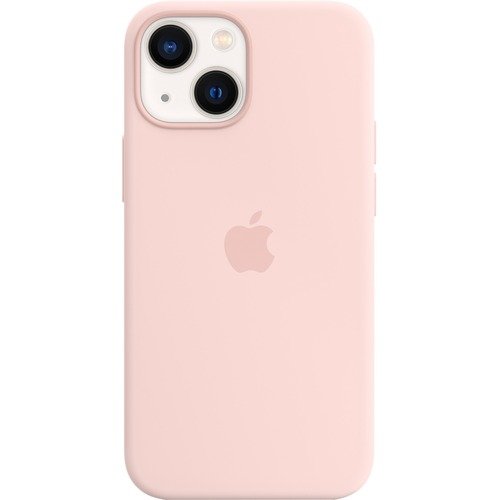 Apple Silicone Case with MagSafe for iPhone 13 Mini - Chalk Pink