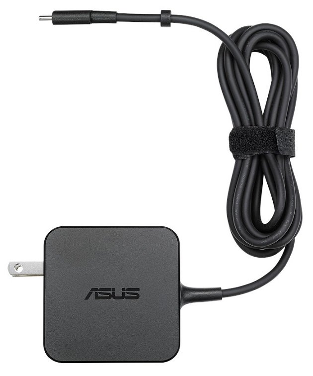 Asus AC65-00 65W USB-C Charger with Power Cord