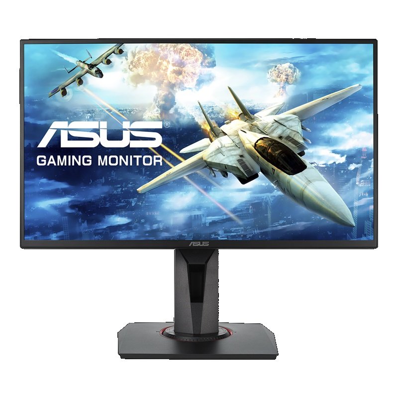 ASUS VG258QR 24.5 Inch 1920 x 1080 .5ms 165Hz 400nit Pixel Perfect TN Gaming Monitor - DVI-D, HDMI, DP