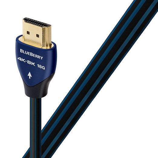 AudioQuest BlueBerry 4K-8K 18Gbps 1m HDMI Cable