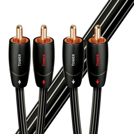 AudioQuest Tower 3m Stereo 2 to 2 RCA Male Cable