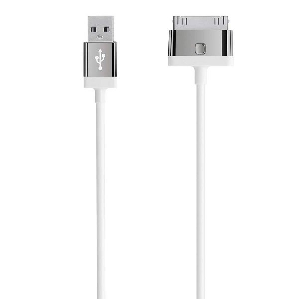 Belkin MIXITUP 1.2m Apple 30-Pin to USB Charge & Sync Cable - White