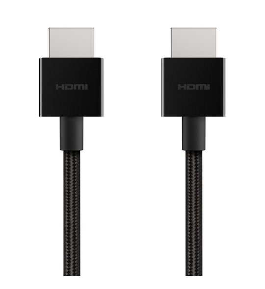 Belkin 1m 4K Ultra High Speed HDMI 2.1 Braided Cable - Black