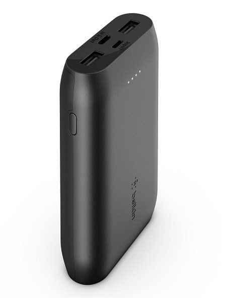 Belkin BoostUP Charge 10000mAh Multi-Port USB-C & USB-A Powerbank - Black