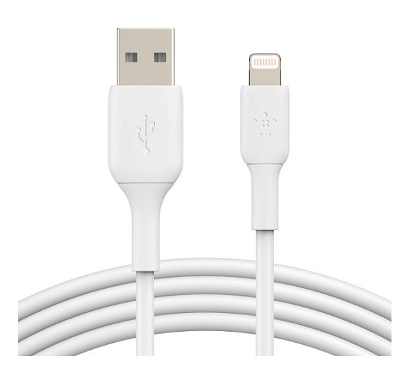 Belkin BoostUP Charge 1m Lightning to USB-A Charge & Sync Cable - White