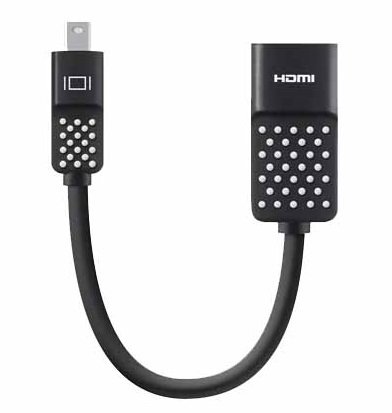 Belkin Mini Display Port to HDTV Adapter - Black