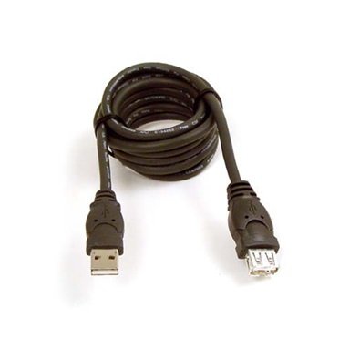 Belkin 3m USB 2.0 Type A Male to Type A Female Extension Cable - Black