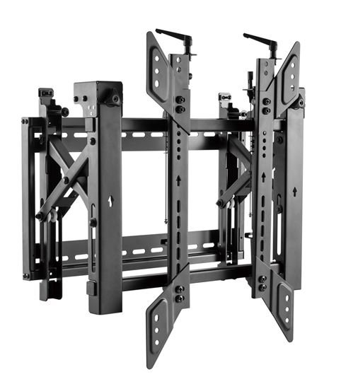 Brateck Pop-Out Portrait Video Wall Bracket for 45-70 Inch Flat Panel Monitors - Up to 70kg