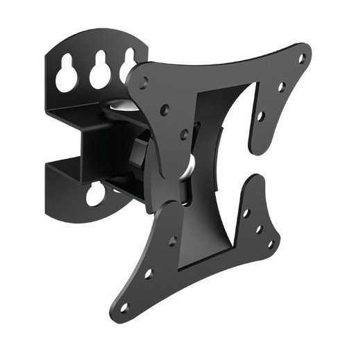 Brateck Economy Pivoting Wall Mount Bracket for 13-27 Inch Flat Panel TVs or Monitors - Up to 30kg
