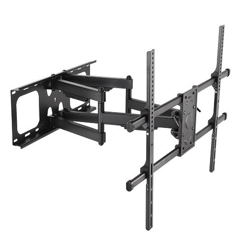 Brateck Super Solid Large Full-Motion Wall Mount Bracket for 50-90 Inch Flat Panel & Curved TVs or Monitors - Up to 75kg