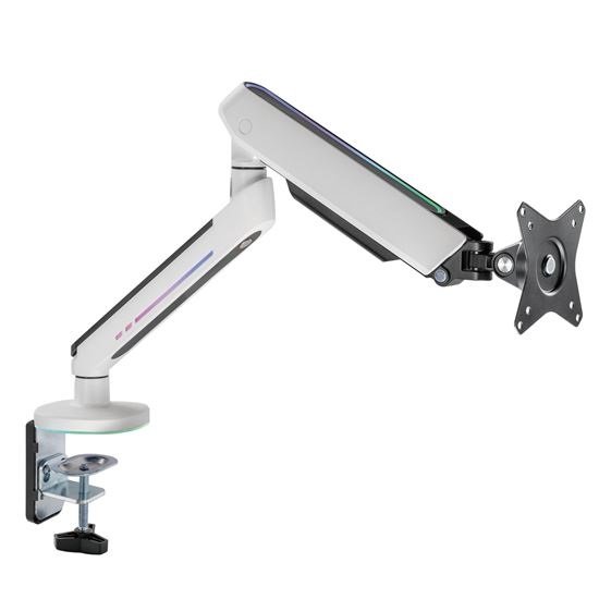 Brateck RGB Lighting Gaming Monitor Arm for 17-32 Inch Gaming Monitors - Up to 9kg