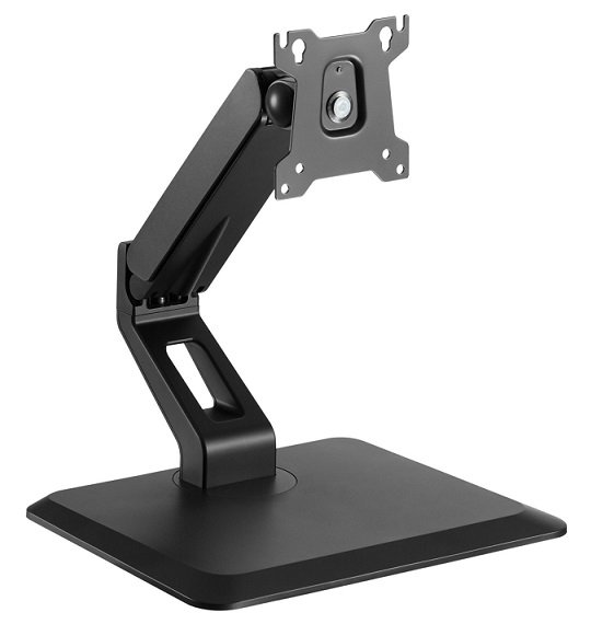 Brateck Single Screen Articulating Monitor Desk Stand for 17-32 Inch Flat Monitors - Up to 10kg