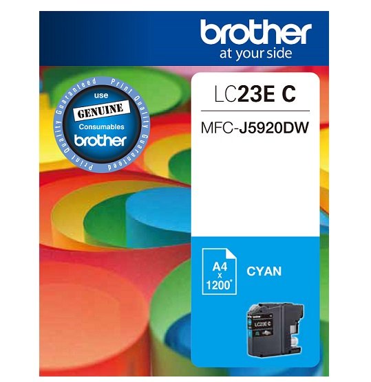 Brother LC23EC Cyan Super High Yield Ink Cartridge