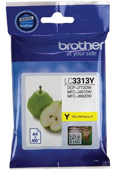 Brother LC3313 Yellow Ink Cartridge