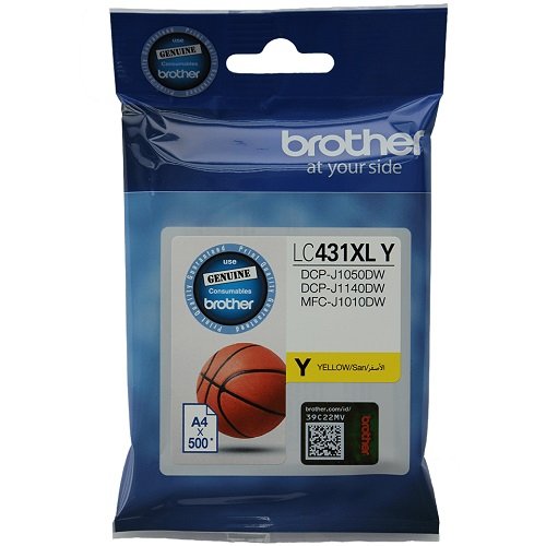 Brother LC431XLY Yellow High Yield Ink Cartridge