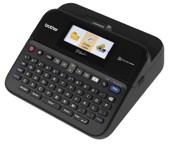 Brother PTD600 PC Connectable Label Maker with Colour Display + 4 Year Warranty Offer!
