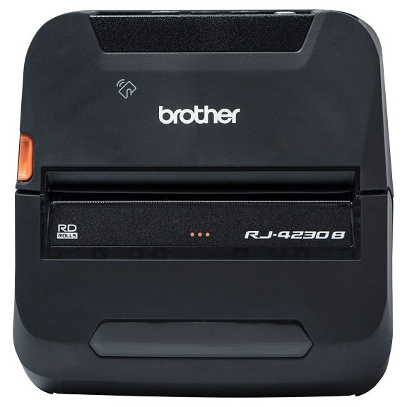 Brother Rugged Jet RJ-4230B Direct Thermal USB Bluetooth Mobile Label & Receipt Printer + 4 Year Warranty Offer!