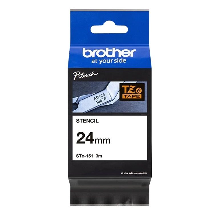 Brother P-Touch STE-151 24mm Stencil Label Tape