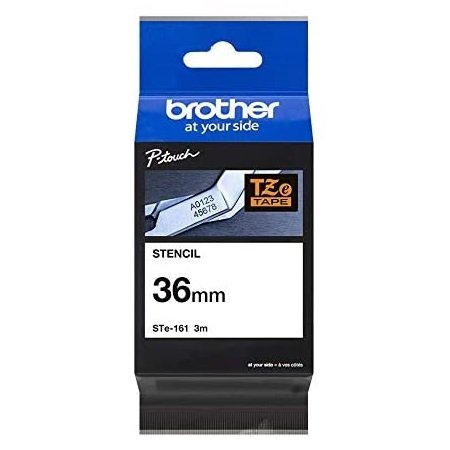Brother P-Touch STE-161 36mm Stencil Label Tape