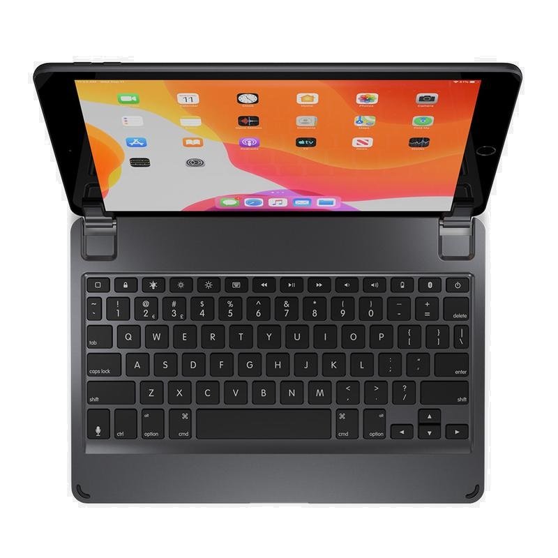 Brydge 10.2 Bluetooth Keyboard for 10.2 Inch iPad (7th Gen) - Space Grey