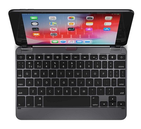 Brydge 7.9 Bluetooth Wireless Keyboard For iPad Mini 4th & 5th Gen - Space Gray